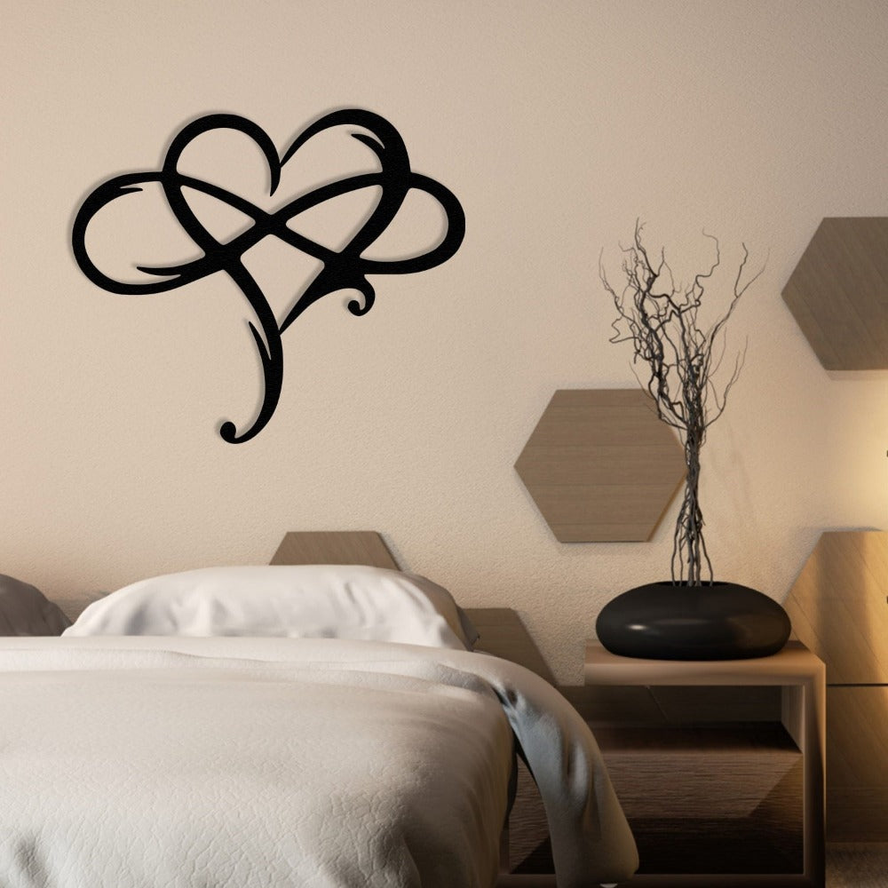 Infiniti Heart Wall Decor