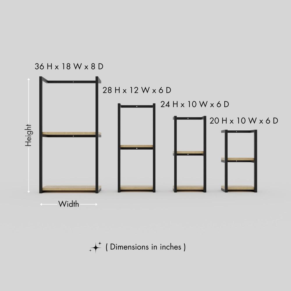 2-Tier Bathroom Shelf, Towel Storage for Bathroom